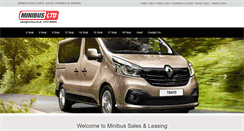 Desktop Screenshot of minibus.ltd.uk